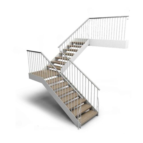 Barandilla con Barrotes Redondos BL-R2-T