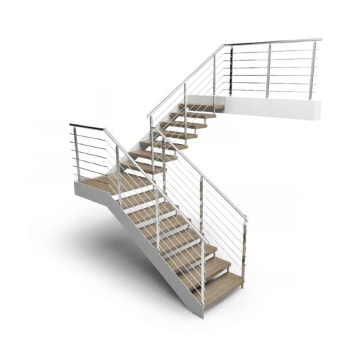 Barandilla con Postes y Varillas BL-R1-C