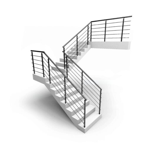 Barandilla con Postes y Varillas BL-R13-C