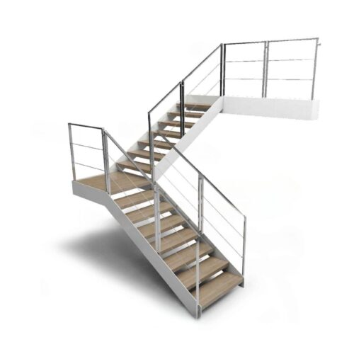 Barandilla con Postes y Varillas BL-R7-2C