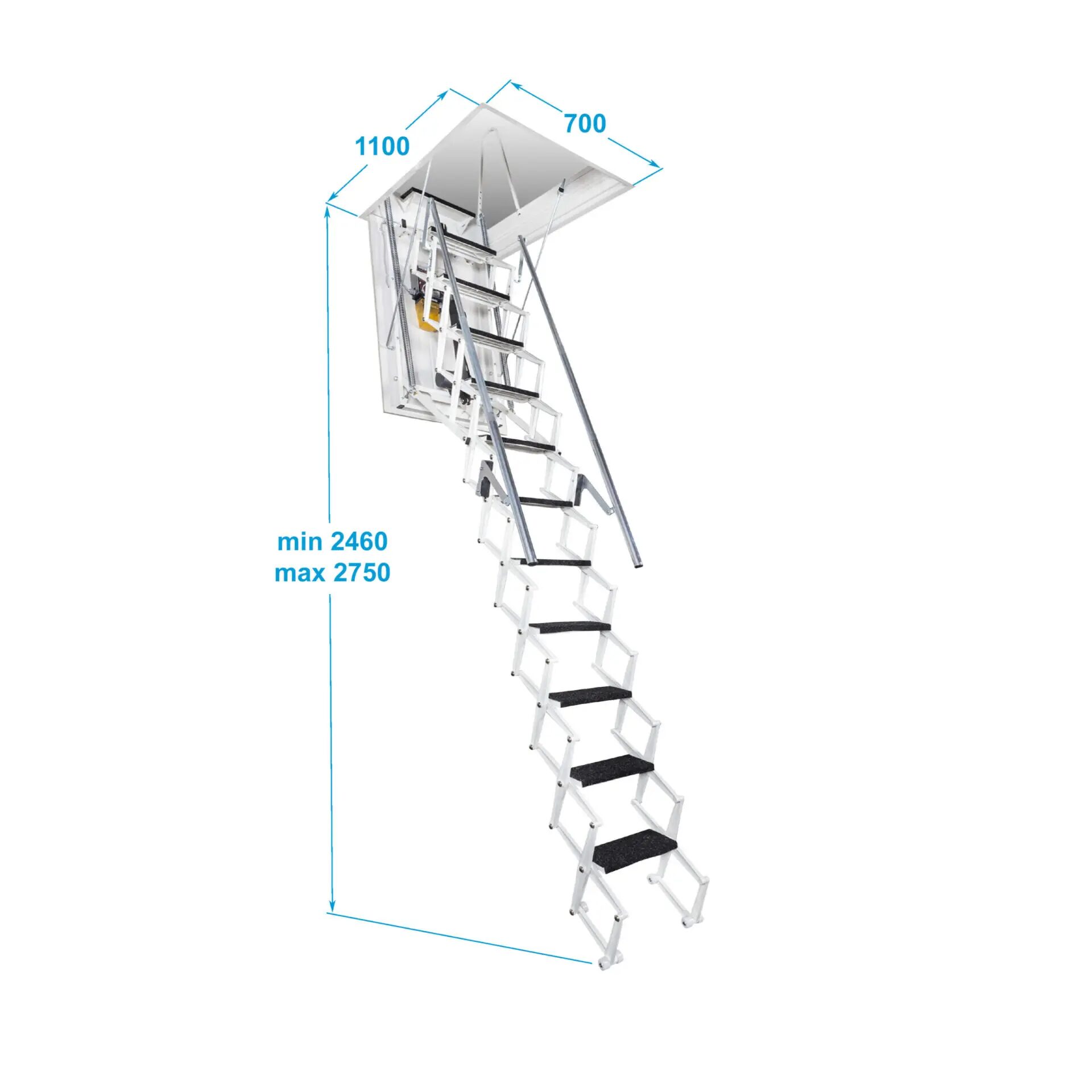 Escalera motorizada 700×1100 B20-30A-BI