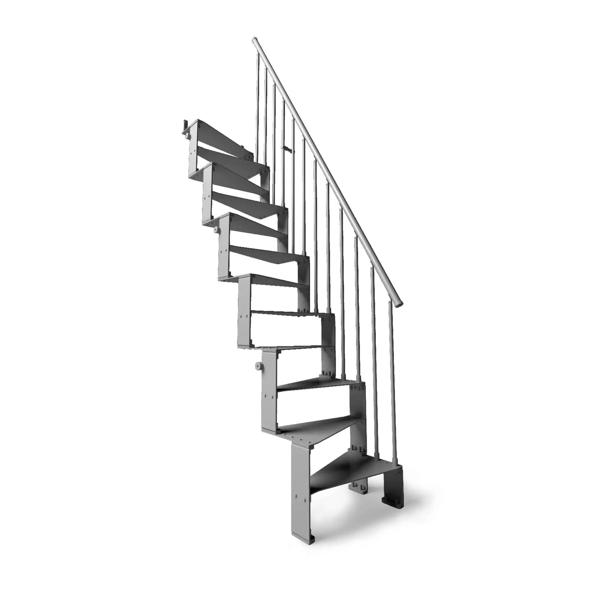 Escalera recta de 12 peldaños KIT20-10-GI