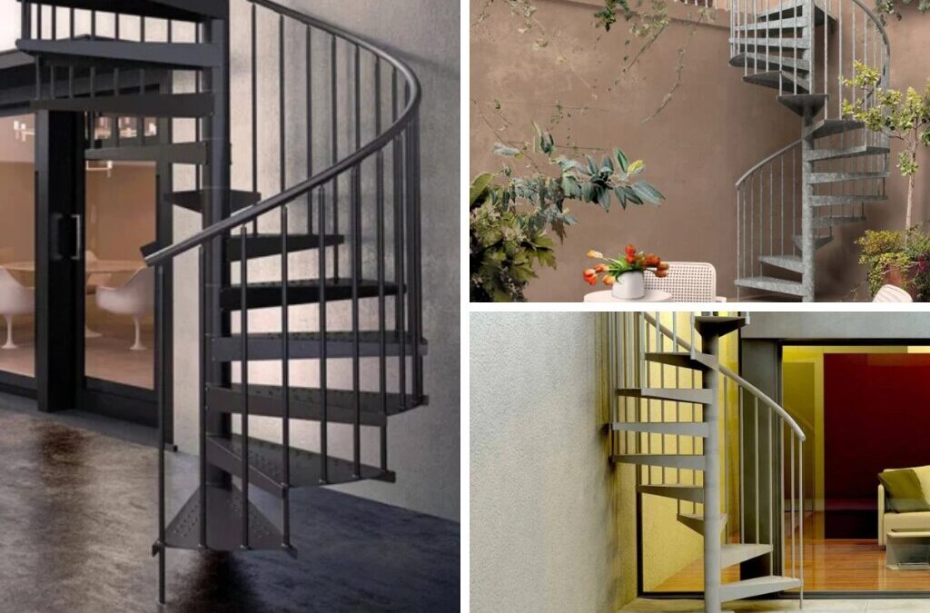 ¿Qué significa “galvanizada” en una escalera de exterior?
