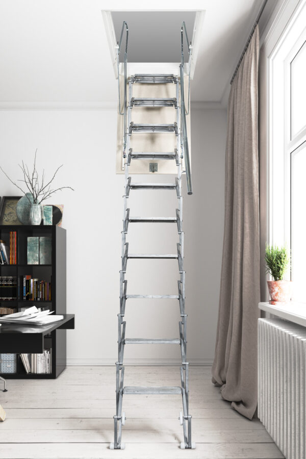 Escalera escamoteable "Aci aluminio" techo - Imagen 8