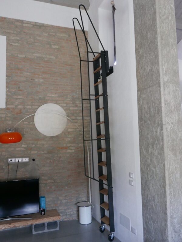 Escalera de rampa rigida para altillo - Imagen 6