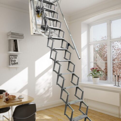 Escalera escamoteable motorizada "BASIC"