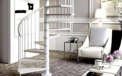 Escaleras de caracol con peldaños de madera: ventajas, límites y mantenimiento