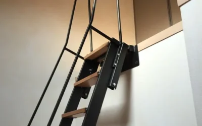 Cómo elegir una escalera escamoteable para buhardillas, altillos o espacios reducidos