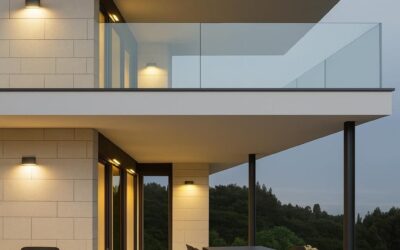 Barandillas de cristal con LED: cuando la iluminación también forma parte del diseño