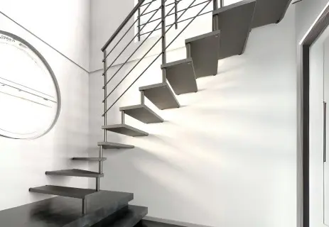 ¿Son seguras las escaleras voladas? Lo que de verdad importa en el anclaje y la pared